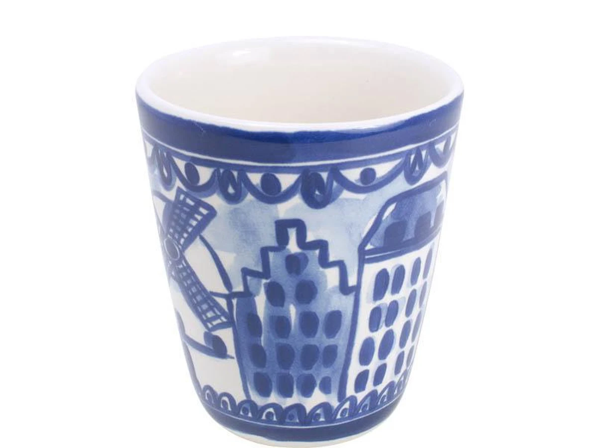 Blond Amsterdam Delfts Blond Mok - Molen - Aardewerk 8 Blond Amsterdam Delfts Blond Mok - Molen - Aardewerk - Afbeelding 8