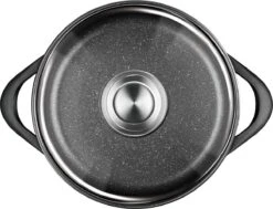 Smile 10-Delige Pannenset - Anti Aanbaklaag - Vaatwasser Bestendig - Zwart - MGK-17 14 Smile 10-Delige Pannenset - Anti Aanbaklaag - Vaatwasser Bestendig - Zwart - MGK-17 -Babyproducten 1200x919 1