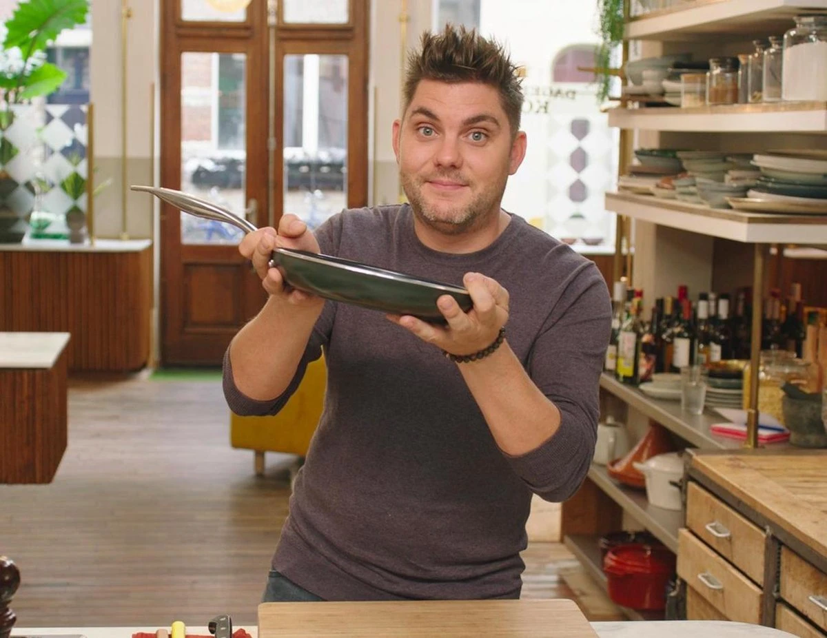 Dagelijkse Kost Door Jeroen Meus - Hapjespan Met Deksel ø24cm - Inductie - PFAS-vrij 5 Dagelijkse Kost Door Jeroen Meus - Hapjespan Met Deksel ø24cm - Inductie - PFAS-vrij - Afbeelding 5