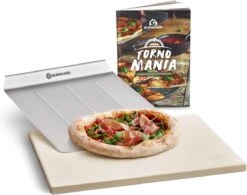 Burnhard Pizzasteen 38 X 30 X 1,5 Cm + Pizzaschep 28 Burnhard Pizzasteen 38 X 30 X 1,5 Cm + Pizzaschep -Babyproducten 1200x949 1