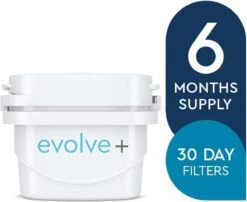 Aqua Optima Evolve+ Single Life - Wit - 6x 100 Liter