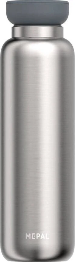 Mepal – Isoleerfles Ellipse 900 Ml – Houdt Je Drankje 12 Uur Warm En 24 Uur Koud – Natural Brushed – Geschikt Voor Bruiswater – Thermosfles – Lekdicht -Babyproducten 347x1200