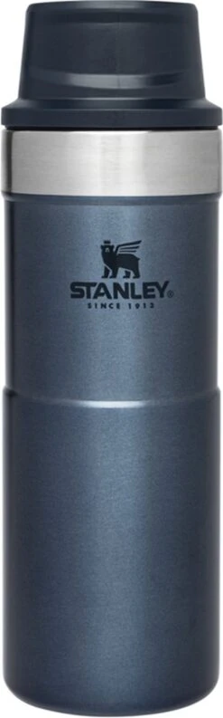 Stanley Trigger-Action Travel Mug 0.35L - Thermosfles - Matt Black -Babyproducten 374x1200
