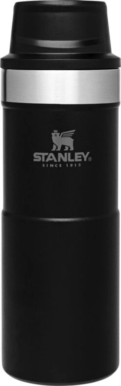 Stanley Trigger-Action Travel Mug 0.35L - Thermosfles - Matt Black