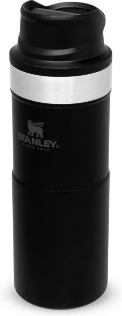 Stanley Trigger-Action Travel Mug 0.35L - Thermosfles - Matt Black -Babyproducten 464x1200