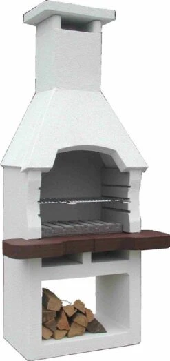Integard Tuinhaard Houtskoolbarbecue Beton Nr. 9 -Babyproducten 566x1200