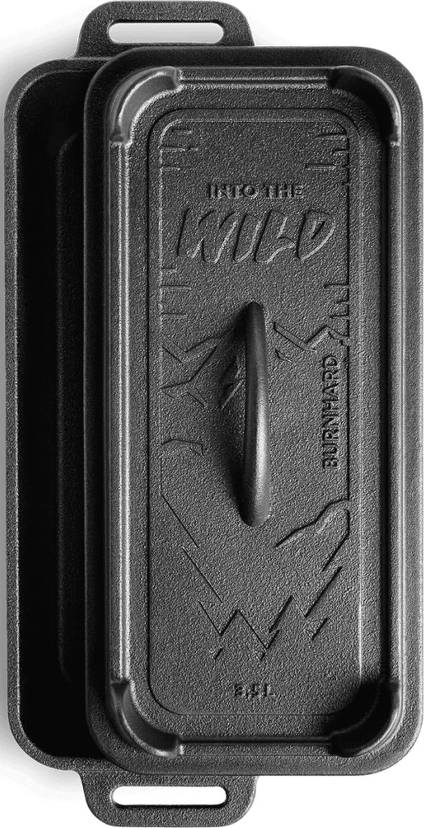 Burnhard Gietijzeren Broodpan 3,5 L - Broodbakvorm 12 Burnhard Gietijzeren Broodpan 3,5 L - Broodbakvorm - Afbeelding 12