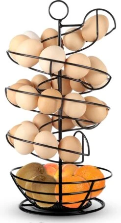 Eiermand – Eierrek – Eierhouder – Eieren – Zwart - Pasen - Tot 40 Eieren - BAULK® -Babyproducten 654x1200 1