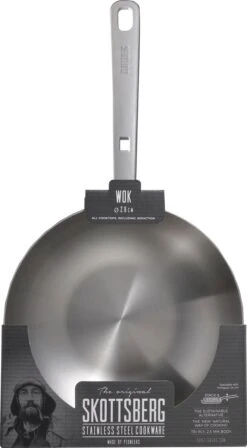 Skottsberg Wok Stainless Steel 28 Cm Roestvrijstaal 17 Skottsberg Wok Stainless Steel 28 Cm Roestvrijstaal -Babyproducten 662x1200