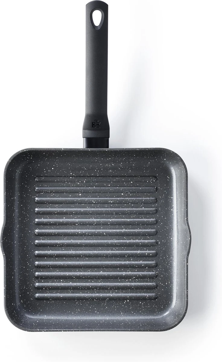 BK Universe Grillpan 26x26 Cm - Inductie - Anti-aanbak - PFAS-vrij 2 BK Universe Grillpan 26x26 Cm - Inductie - Anti-aanbak - PFAS-vrij - Afbeelding 2