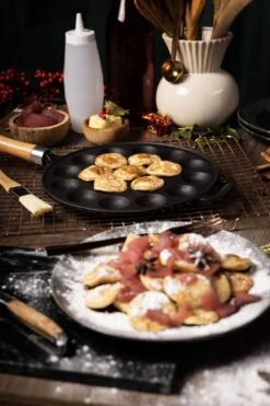 Blackwell Poffertjespan - Met Houten Steel - Gietijzer - ø 24 Cm -Babyproducten 799x1200 3