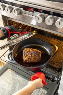 Smile 10-Delige Pannenset - Anti Aanbaklaag - Vaatwasser Bestendig - Zwart - MGK-17 18 Smile 10-Delige Pannenset - Anti Aanbaklaag - Vaatwasser Bestendig - Zwart - MGK-17 -Babyproducten 800x1200 10