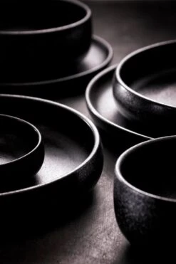 Maastricht Porselein Serviesset Universe Porselein 6-persoons 24-delig Zwart -Babyproducten 800x1200 23