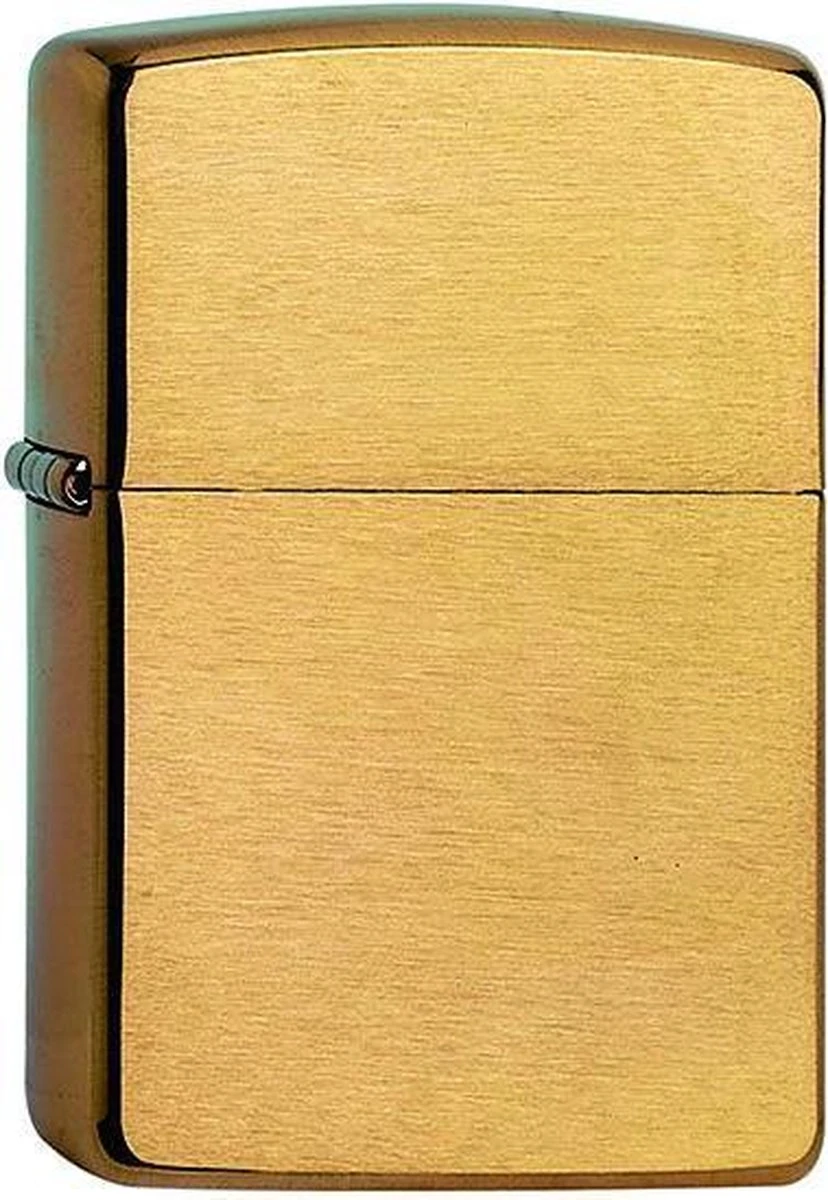 Aansteker Zippo Brushed Brass 1 Aansteker Zippo Brushed Brass