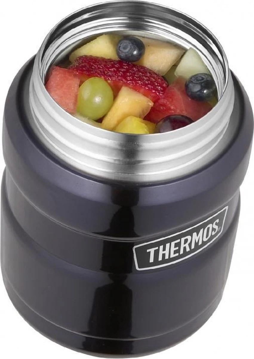 Thermos King Voedseldrager - 450 Ml - Blauw 2 Thermos King Voedseldrager - 450 Ml - Blauw - Afbeelding 2