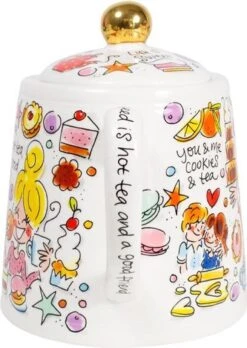 Blond Amsterdam UNI You And Me Theepot - 1,5 L - Ø 14 Cm -Babyproducten 852x1200 2