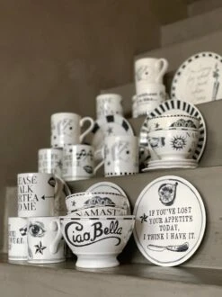 Blond Amsterdam - X Noir - Bord - I Licked - Ø 22 Cm -Babyproducten 899x1200 13