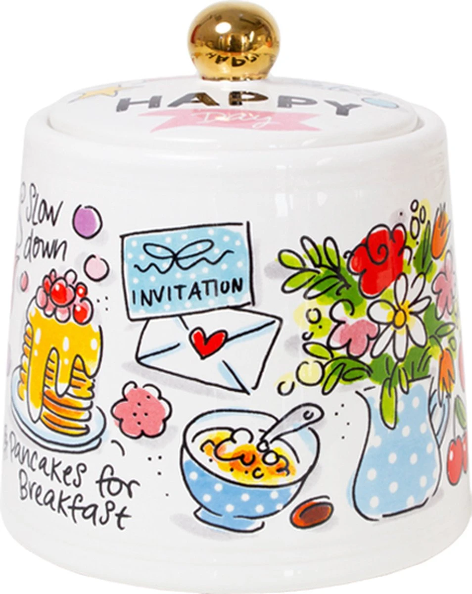 Blond Amsterdam, Happy - Suikerpot Goud 1 Blond Amsterdam, Happy - Suikerpot Goud