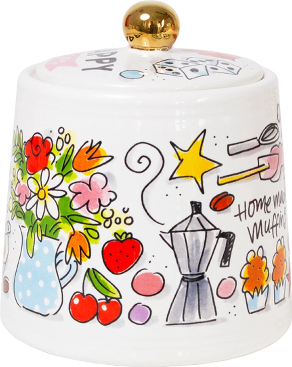 Blond Amsterdam, Happy - Suikerpot Goud 4 Blond Amsterdam, Happy - Suikerpot Goud - Afbeelding 4