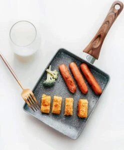 Zaigon All In 1 Pan - Inductie + Vaatwasmachinebestendig - Kleine Pan - Omeletpan - Tamagoyaki Pan - Tamago Pan - Vierkante Pan - Sushi Pan - Vierkante Pan -Babyproducten 994x1200